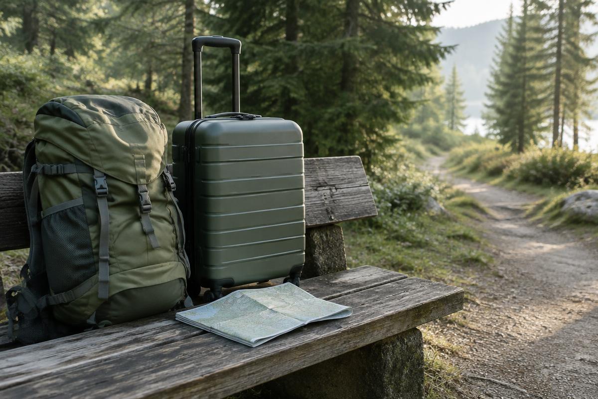 Outdoor & Travel Gear editorial still life